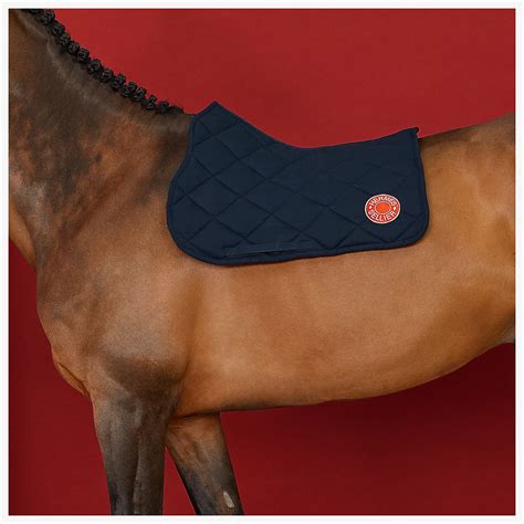 hermes pad|hermes saddle pads.